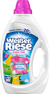 Colorwaschmittel Gel Weißer Riese