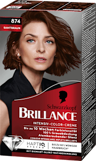 Barva za lase 874 Žametno rjava Schwarzkopf Brillance