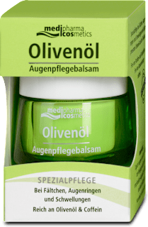 Augencreme Pflegebalsam Olivenöl medipharma cosmetics