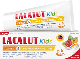 Детска паста за зъби 2-6 години LACALUT