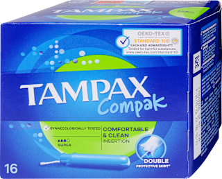 Tampon Compak Super Duo Tampax