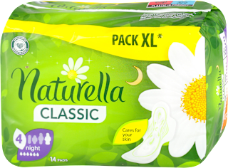 CLASSIC 4 NIGHT, ciklusni ulošci Naturella