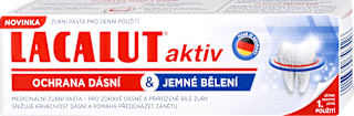 zubní pasta Aktiv Ochrana dásní & Jemné bělení Lacalut