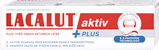 zubní pasta aktiv PLUS Lacalut