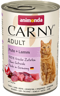 Храна за котки Carny с пуешко и агнешко animonda