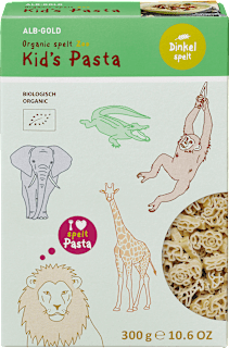 Nudeln Kid's Pasta Zootiere Albgold