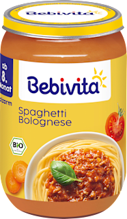 Menü Spaghetti Bolognese, ab dem 8.Monat Bebivita
