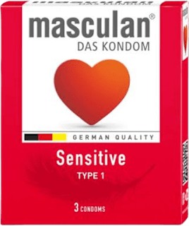 Sensitive prezervativ Masculan