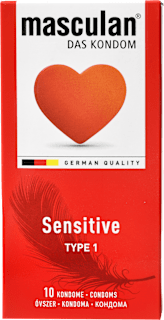 Sensitive prezervativ Masculan