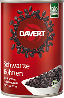 Schwarze Bohnen Davert