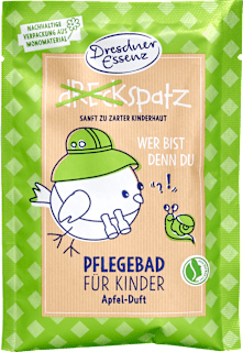 Pflegebad Apfel-Duft Dresdner Essenz Dreckspatz