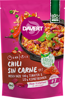 Fertiggericht, Chili sin Carne Davert