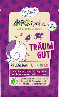 Badezusatz Pflegebad Kinder Träum gut  Dresdner Essenz Dreckspatz