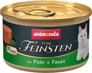 Мус за котки с пуешко и фазан animonda