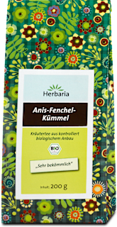 Kräutertee Lose Anis-Fenchel-Kümmel HERBÁRIA