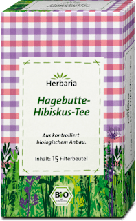 Hagebutte-Hibiskus-Tee HERBÁRIA