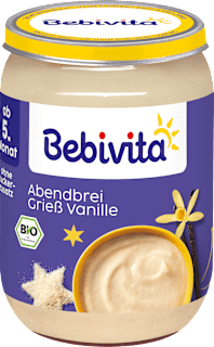 Abendbrei Grieß Vanille ab dem 5. Monat Bebivita