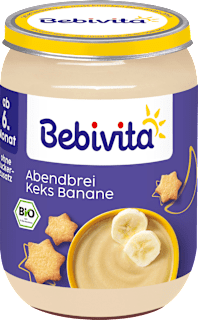 Abendbrei Keks Banane, ab dem 6. Monat Bebivita
