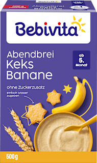 Abendbrei Keks Banane, ab dem 5. Monat Bebivita