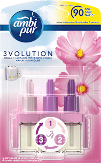 Náplň do elektrického osviežovača vzduchu 3Volution Flowers & Spring Ambi Pur