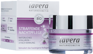 Straffende Nachtpflege Karanjaöl lavera NATURKOSMETIK