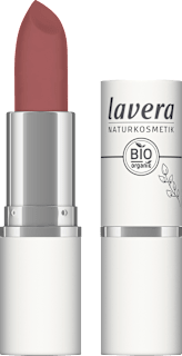 Lippenstift Velvet Matt 01 Berry Nude lavera NATURKOSMETIK