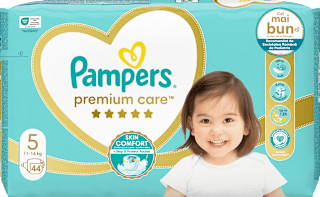 Plenice velikost 5 (11-16 kg) Pampers Premium Care