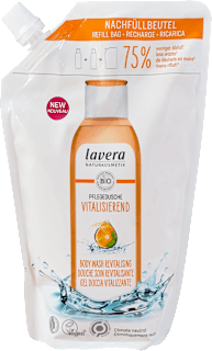 Pflegedusche vitalisierend Nachfüllpack lavera NATURKOSMETIK