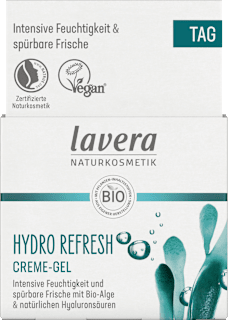 Gesichtscreme Gel Hydro Refresh lavera NATURKOSMETIK