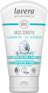 Gel detergente viso Basis Sensitiv lavera NATURKOSMETIK