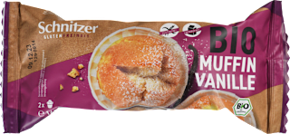 Bio brezglutenski muffin z vanilijo Schnitzer