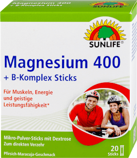 Magnesium 400 + B-komplex direkt u kesicama SUNLIFE