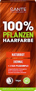 Pflanzenhaarfarbe Naturrot Santé naturally.