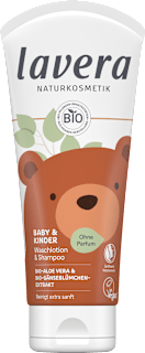 Waschlotion und Shampoo Baby und Kinder lavera NATURKOSMETIK