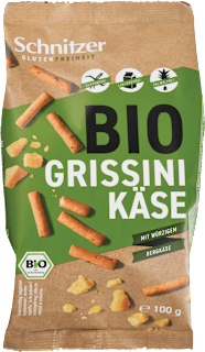 Bio brezglutenski grissini sir Schnitzer