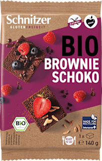 Brownie Schoko glutenfrei Schnitzer