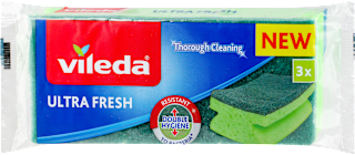 ULTRA FRESH antibakterijski sunđeri za pranje sudova vileda