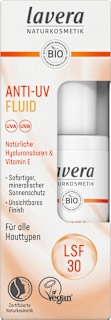 Gesichtsfluid Anti UV mit LSF 30 lavera NATURKOSMETIK