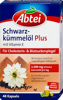 Schwarzkümmelöl Plus Kapseln Abtei