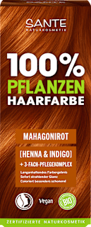 Haarfarbe Pflanzen Mahagonirot SANTE NATURKOSMETIK
