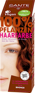 Pflanzenhaarfarbe Bronze Santé naturally.
