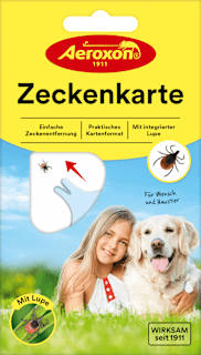 Zeckenkarte Aeroxon