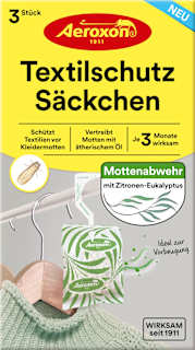 Kleidermotten Textilschutz-Säckchen  Aeroxon