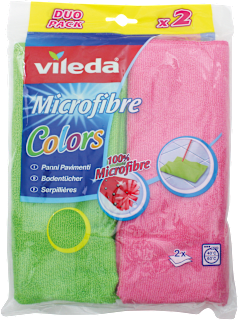 Panni pavimento in microfibra colors vileda