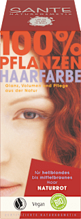 Pflanzenhaarfarbe Naturrot Santé