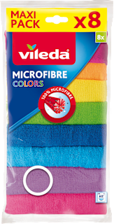 Ściereczka Mikrofibra Colors, uniwersalna Vileda