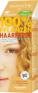 Pflanzenhaarfarbe Rotblond Santé