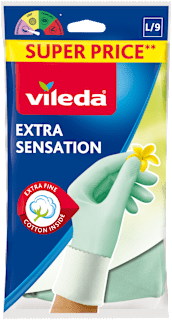 Extra Sensation rukavice velikost L/9 Vileda