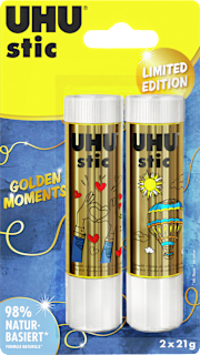 Klebestift Golden Moments (2x21g) UHU