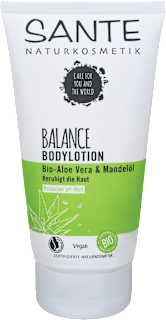 Losjon za telo Balance z bio aloe vero in mandljevim oljem Santé naturally.